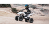 ATV electric HYPER GOGO  QUAD, Cu o viteza maxima de 16 km/h, motor puternic de 350 W, culoare Alb