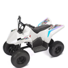 ATV electric HYPER GOGO  QUAD, Cu o viteza maxima de 16 km/h, motor puternic de 350 W, culoare Alb