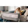 Patut co-sleeper, Lionelo, Theo, 2 in 1, Cu setare unghiulara, Reglabil in 5 pozitii pe inaltime, Conform cu standardele europeane de securitate EN1130 si EN16890, Dark Grey