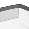 Patut co-sleeper, Lionelo, Theo, 2 in 1, Cu setare unghiulara, Reglabil in 5 pozitii pe inaltime, Conform cu standardele europeane de securitate EN1130 si EN16890, Dark Grey