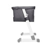 Patut co-sleeper, Lionelo, Theo, 2 in 1, Cu setare unghiulara, Reglabil in 5 pozitii pe inaltime, Conform cu standardele europeane de securitate EN1130 si EN16890, Dark Grey