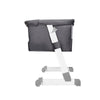 Patut co-sleeper, Lionelo, Theo, 2 in 1, Cu setare unghiulara, Reglabil in 5 pozitii pe inaltime, Conform cu standardele europeane de securitate EN1130 si EN16890, Dark Grey