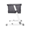 Patut co-sleeper, Lionelo, Theo, 2 in 1, Cu setare unghiulara, Reglabil in 5 pozitii pe inaltime, Conform cu standardele europeane de securitate EN1130 si EN16890, Dark Grey