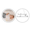 Patut co-sleeper, Lionelo, Theo, 2 in 1, Cu setare unghiulara, Reglabil in 5 pozitii pe inaltime, Conform cu standardele europeane de securitate EN1130 si EN16890, Dark Grey