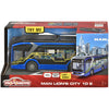 Autobuz Majorette MAN Lion's City 10 E 22,5 cm cu lumini si sunete