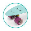 Skateboard copii, Qkids, Galaxy - Light Blue