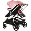 Carucior gemeni Chipolino Duo Smart 2 in 1 flamingo