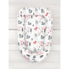 Cosulet bebelus, MimiNu, Pentru dormit, Baby Cocoon 75x55 cm, Husa 100% bumbac, Din bumbac certificat Oeko Tex Standard 100, Fox