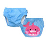 Set 2 chilotei de baie impermeabili, Zoocchini, protectie UPF50+, marime L, 24-36 Luni â€“ Pink Shark