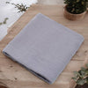 Paturica moale bebe, New Baby, Cu multiple intrebuintari, 60x60 cm, Din muselina, 100% bumbac, Grey