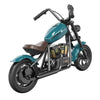 Motocicleta electrica realista tip Chopper HYPER GOGO Challenger 12 Plus , culoare  ALBASTRU