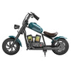 Motocicleta electrica realista tip Chopper HYPER GOGO Challenger 12 Plus , culoare  ALBASTRU