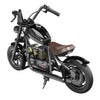 Motocicleta electrica realista tip Chopper HYPER GOGO Challenger 12 Plus , culoare  NEGRU