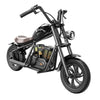 Motocicleta electrica realista tip Chopper HYPER GOGO Challenger 12 Plus , culoare  NEGRU