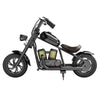 Motocicleta electrica realista tip Chopper HYPER GOGO Challenger 12 Plus , culoare  NEGRU