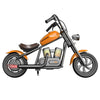 Motocicleta electrica realista tip Chopper HYPER GOGO Challenger 12 Plus , culoare PORTOCALIU