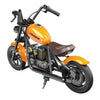 Motocicleta electrica realista tip Chopper HYPER GOGO Challenger 12 Plus , culoare PORTOCALIU