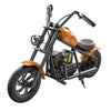 Motocicleta electrica realista tip Chopper HYPER GOGO Challenger 12 Plus , culoare PORTOCALIU