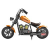 Motocicleta electrica realista tip Chopper HYPER GOGO Challenger 12 Plus , culoare PORTOCALIU