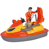 Jet ski Simba Fireman Sam Juno 16 cm cu figurina si accesorii