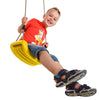 Leagan, Dice, Swing Seat, Fara spatar, Cu franghie PP, Cu inaltime reglabila pana la 240 cm, Pana la 70 kg, 3 ani+, Orange