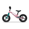 Bicicleta fara pedale, Lionelo, Bart Tour, Usoara, Cu cadru din magneziu, Cu ghidon si sa reglabile, Greutate 3.8 Kg, 12 inch, Conform cu standardul european de securitate EN71, Pink Bubblegum