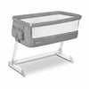 Patut co-sleeper, Lionelo, Theo, 2 in 1, Cu setare unghiulara, Reglabil in 5 pozitii pe inaltime, Conform cu standardele europeane de securitate EN1130 si EN16890, Grey