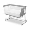 Patut co-sleeper, Lionelo, Theo, 2 in 1, Cu setare unghiulara, Reglabil in 5 pozitii pe inaltime, Conform cu standardele europeane de securitate EN1130 si EN16890, Grey