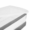 Patut co-sleeper, Lionelo, Theo, 2 in 1, Cu setare unghiulara, Reglabil in 5 pozitii pe inaltime, Conform cu standardele europeane de securitate EN1130 si EN16890, Grey