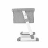 Patut co-sleeper, Lionelo, Theo, 2 in 1, Cu setare unghiulara, Reglabil in 5 pozitii pe inaltime, Conform cu standardele europeane de securitate EN1130 si EN16890, Grey