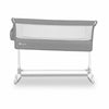 Patut co-sleeper, Lionelo, Theo, 2 in 1, Cu setare unghiulara, Reglabil in 5 pozitii pe inaltime, Conform cu standardele europeane de securitate EN1130 si EN16890, Grey