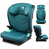 Scaun auto, Lionelo, Neal Turquoise, Spatar reglabil, Baza i-size, 15-36 Kg, cu Isofix, Conform cu standardul european de securitate ECE R129, Verde