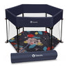 Tarc de joaca, Lionelo, Roel, Pliere ultra-compacta, Conform cu standardul europeane de securitate EN12227, Blue Navy