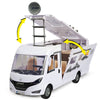 Rulota Dickie Toys Camper Hymer Camping Van Class B cu figurina si accesorii