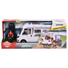 Rulota Dickie Toys Camper Hymer Camping Van Class B cu figurina si accesorii