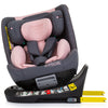 Scaun auto Chipolino Supreme I-Size 40-150 cm cu sistem Isofix flamingo