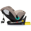 Scaun auto Chipolino Supreme I-Size 40-150 cm cu sistem Isofix macadamia