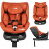 Scaun auto, FreeON, Space, Pentru copii, Nastere - 150 Cm, Rotire 360° grade, Tehnologie Isofix I-Size, Spatar reglabil, Conform cu standardul european de securitate ECE R129, Orange