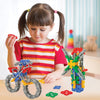 Set constructie Pilsan Building Blocks 320 piese in cutie