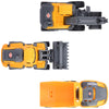 Set Dickie Toys Construction Set cu 3 vehicule 16 cm