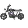 Motocicleta electrica pentru copii tip Chopper HYPER GOGO PIONEER 12 Plus , NEGRU